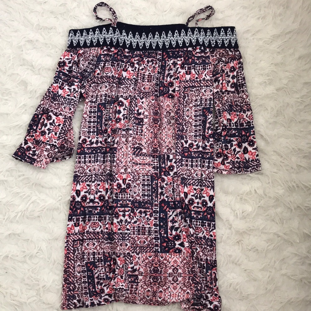 boho off the shoulder dress